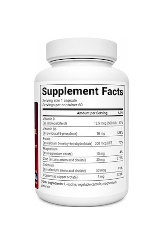 Çinko + Magnezyum + D3 Vitamini + Selenyum 60 Kapsül Takviye Edici Gıda Dr.berg