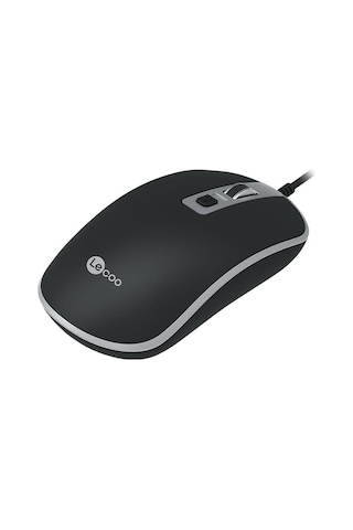 Lecoo Ms104 1600 Dpı 4 Tuşlu Usb Kablolu Optik Mouse Ms104