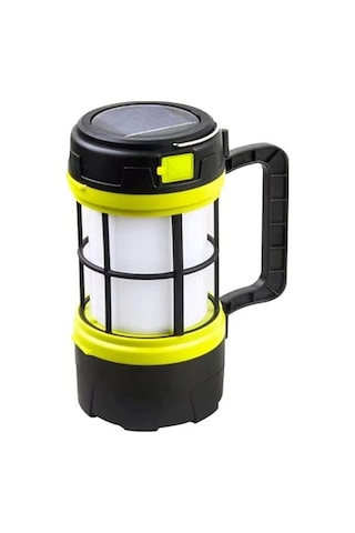 Powermaster F-910-b Şarj Edilebilir Solar Kamp Feneri Çok Renkli
