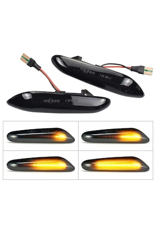 Bmw E60 Kayar Ledli Çamurluk Sinyali Sağ Sol Takım