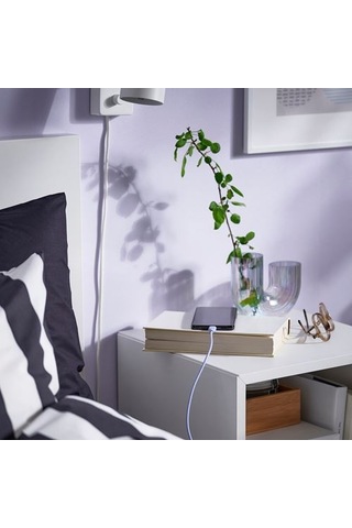 Ikea Sıttbrunn Usb-c - Usb Kablo, Lila, 1.0 M
