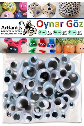 Anaokulu Ve Okul Öncesi Etkinlik Seti 13 Parça 1 Paket Gelişim Seti Keçe Oynar Göz Krapon Ponpon Elişi Kağıdı Fon Kartonu Eva Simli Eva