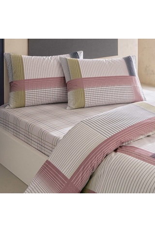 Taç Zyra Ranforce Tek Kişilik Nevresim Takımı Pembe 000000001000051120 Pembe