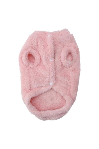 Küçük Kedi Evcil Hayvan Kışlık Giysileri Yün Isıtıcı Kıyafet