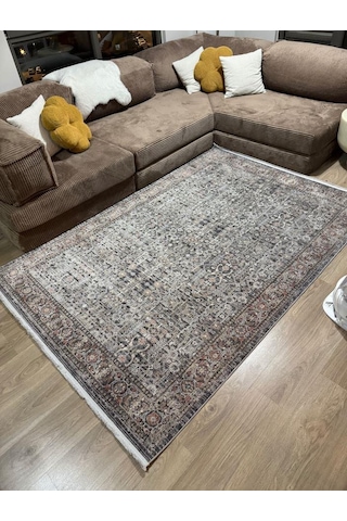 Andromeda Halı Valencia Serisi 0h43kl Salon Oturma Yatak Odası Halısı Gri