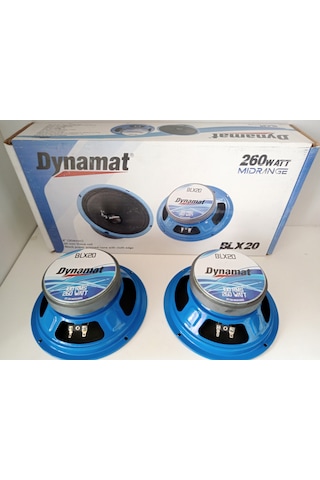 Dynamat 20cm Midrange Hoparlör – Dynamat BLX20 260w 100RMS Mid