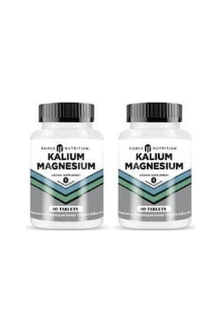 Force Nutrition Kalium Potasyum Magnesyum 2 x 60 Tablet