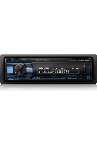 Alpine ute-200bt bt usb aux girişli oto teyp