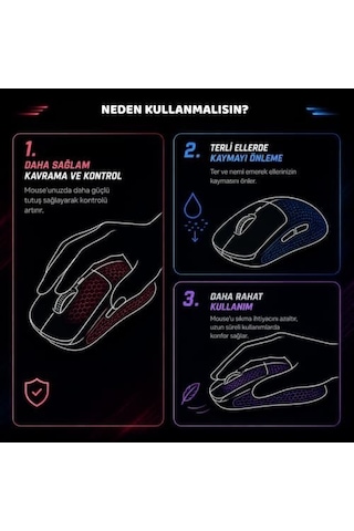Mouse Grip Tape Crosshair/pro/ultra İle Uyumlu Grip Tape Diğer