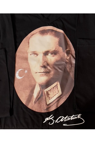 Atatürk Tişörtü Siyah