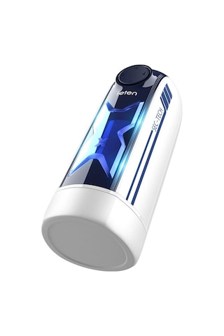 Lilitu Shop USB Şarjlı Isıtmalı İleri Geri Hareketli Titreşimli Emiş Vakum Ayarlı Masturbatör - Leten Green Bird