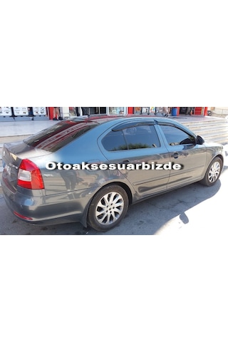 Skoda Octavia A5 Mügen Cam Rüzgarlığı 2005-2012 Arası 4 Lü Set N11.38963