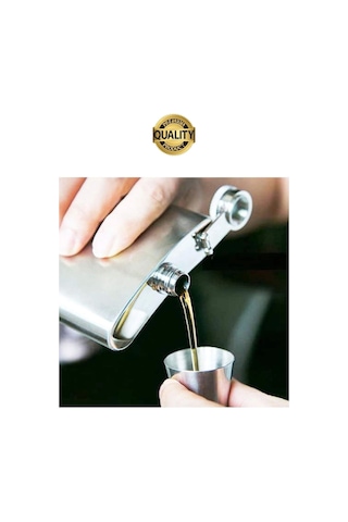 Limited Edition Sızdırmaz Paslanmaz Çelik 6 Oz Alkol Sıvı İçecek Kamp Cep Su Matarası Dayanıklı Çok Renkli