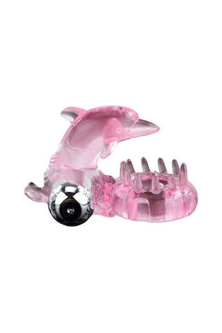 Zaga Oyun Love Dolphin 10 Fonksiyonlu Titreşimli Penis Halkası