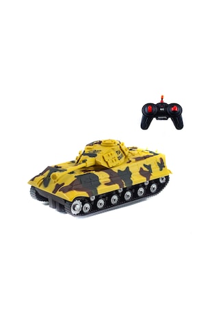 Uzaktan Kumandalı Tank Çöl Leopar Full Fonksiyon Işıklı Sesli