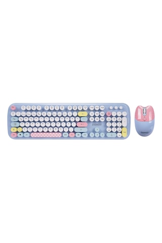Everest KM-6284 Whisker Kablosuz Q Klavye Mouse Seti