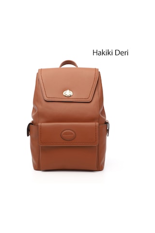 Gönderir Taba Antik Hakiki Deri El Ve Sırt Çantası taba