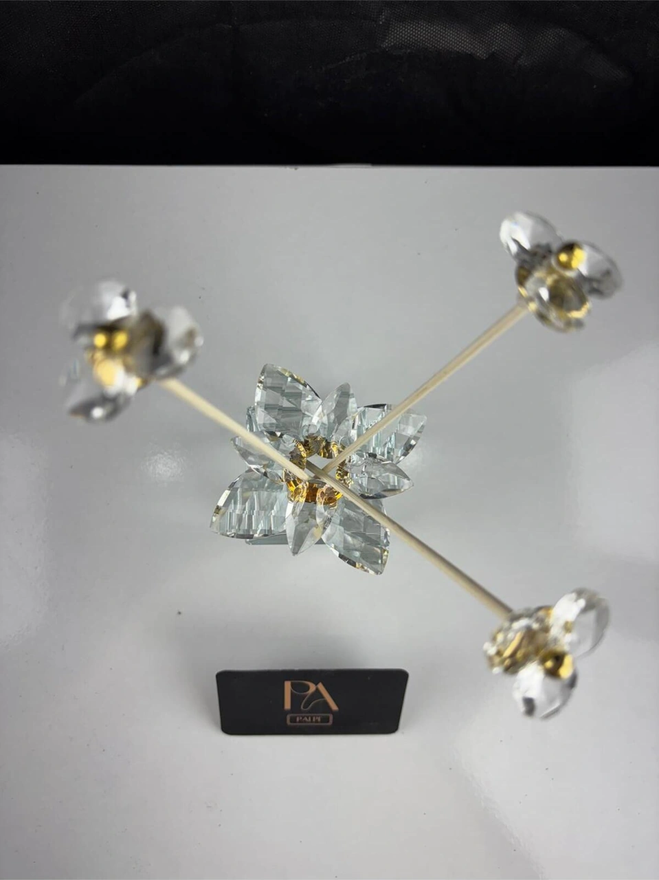 Gld Kristal Koku Şişe Dekoratif Obje Biblo Süs Eşya Salon Aksesuar Tv Sehpa Masa Konsol Ofis Salon Dekor