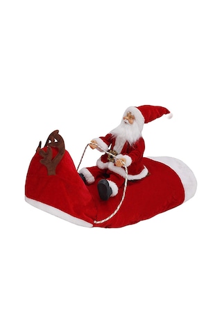 Noel Noel Baba Köpek Kostümü Evcil Hayvan Giysileri Noel Baba Binicilik Kıyafeti Parti Evcil Hayvan