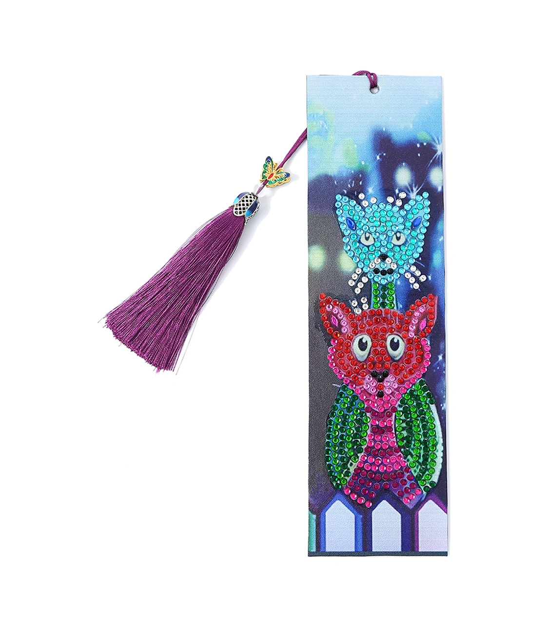 Youmex Kedi Desenli Deri Kitap İmiği - 21x6 Cm Boyutlu, Ev Yapımı Seti 40g Ağırlık