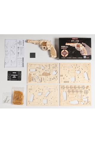 Robotime ROKR Grand Prix Araba 3D Ahşap Puzzle MC401