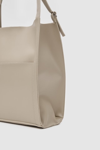 Shule Bags Mugs Salaş Omuz Çantası Bej Bej