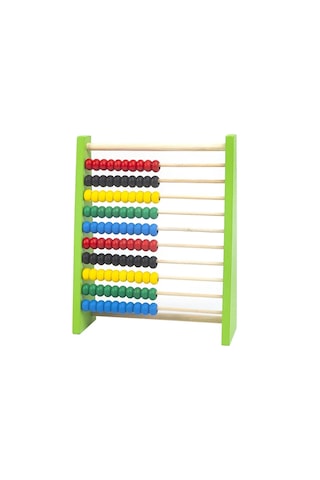 Hesaplama Boncuk Sayma Çocuk Ahşap Abaküs Mantıksal Düşünme Becerileri Aracı Çocuk Okul Öncesi Eğitici Oyuncak Hesaplama Standıyeşil