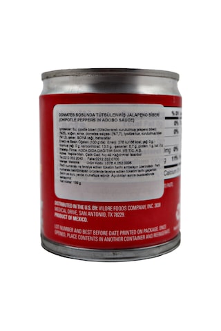 La Costena Chipotle Domates Soslu Tütsülenmiş Jalapeno Biberi 199 G