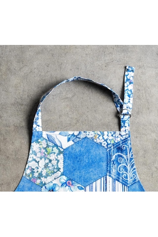 Kadınlar İçin Uzun Bağları Ve Ayarlanabilir Boyunlu Pamuklu Mutfak Önlüğü 8 - Yaz Depresyonu Diğer