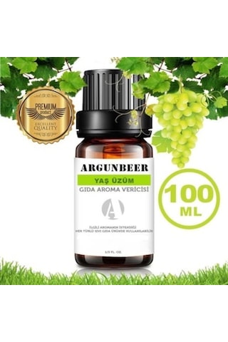 Argunbeer Yaş Üzüm Aroması (Konsantre 100/20%Ml) Argunbeer Yaş Üzüm Aroması (Konsantre 100/20%Ml)