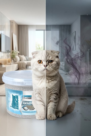 Marsilya Sabunlu Bentonit Kedi Kumu 2x10 Lt İnce Taneli, Güçlü Topaklanan, Ferah Koku, Kovalı