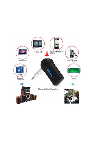Araç Kiti Bluetooth Aux Araba Bluetooth Aux Girişli Müzik