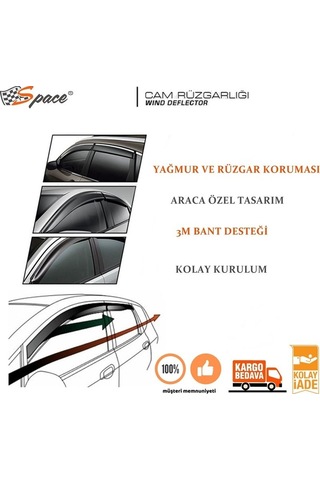Cam Rüzgarlığı 9 Mm Hyundaı-Elantra 2012 - Caru126