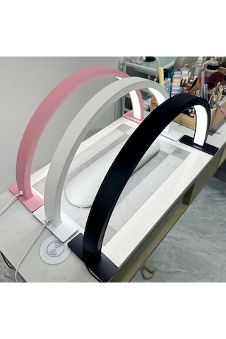 Fastbuy Dream011 Beyaz Led Tırnak Lambası, Parlaklık/renk Sıcaklığı Ayarlanır, Manikür/kirpik/cilt Bakımı, Uygun Kişiler İçin Beyaz