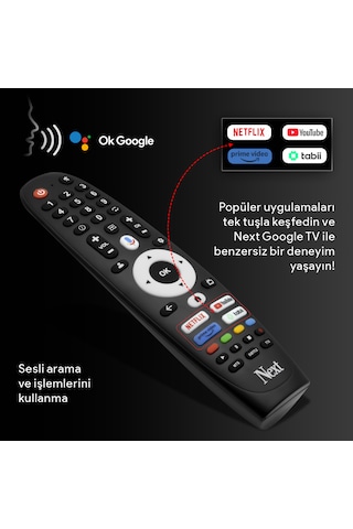 Next YE-86JFSG8-QLED+ 86" UHD 4K Google TV