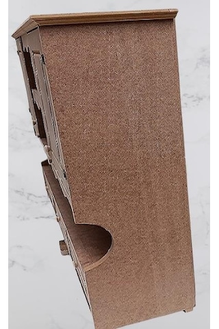 Hobi Adn 90357 Mutfak Dolap Terek Klasik Model Cnc Kesim Ahşap Mdf Ham El Yapım