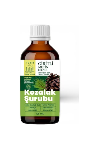Giritli Metin Efendi Kozalak Şurubu 125 ML