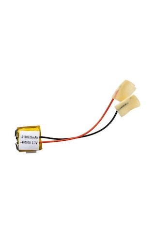 Powermaster Pm-21305 3.7v 40mah 401010 Soketsiz Lityum Polimer Li-po Batarya Şarj Edilebilir Pil