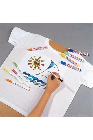 Edding 4600 Carmina Kırmızısı Kumaş Boyama Kalemi T-shirt/tekstil Pen