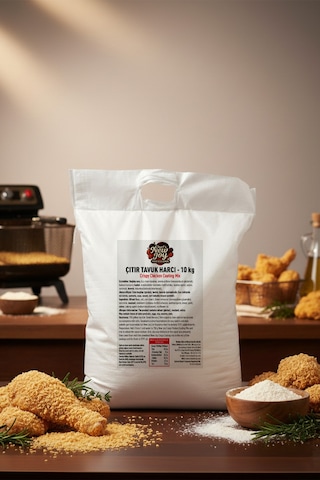 Chefs New Joy Çıtır Tavuk Pane Harcı 2 x 10 KG 1 Koli
