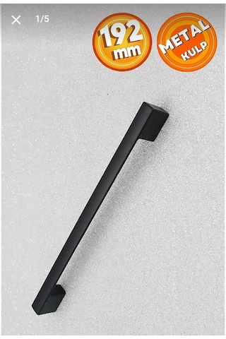 Sehrimanoglu 192mm Lüks Köprü Kulp Dolap Cekmece Kulpu Kapak Kulp