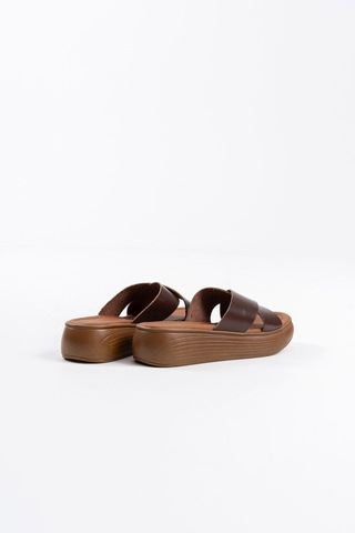 Kocadal Kocadal Borlina Acı Kahve Hakiki Deri Terlik Muhtelif