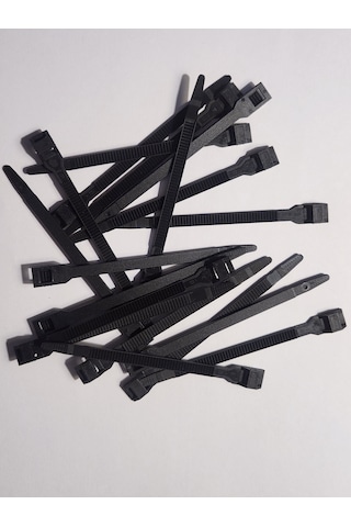 115x6mm Siyah Kablo Bağı 300adet 115x6 Siyah