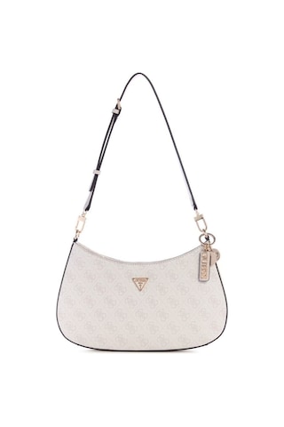 Guess Noelle Iı Top Zıp Sh-kadın Omuz Çantası -bg967218 Bej