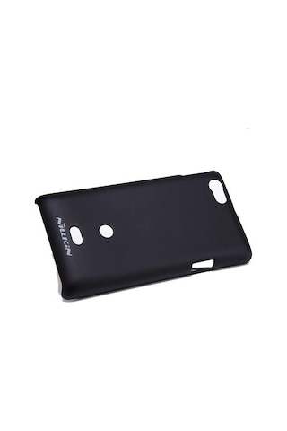 Nillkin Xperia Miro İle Uyumlu Sert Kauçuk Kılıf Siyah Siyah