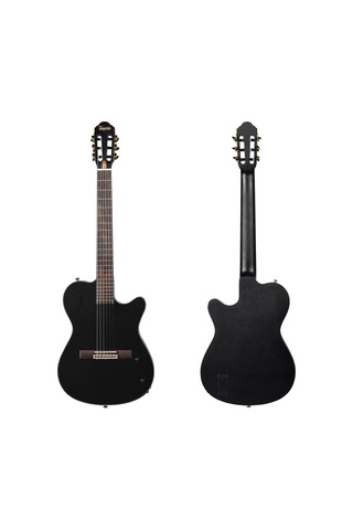 Tayste Cg-100eq Bk Silent Elektro Klasik Gitar