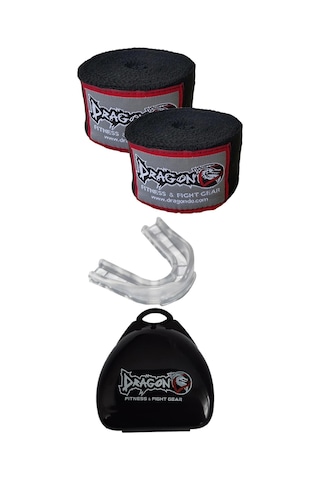 Dragon 3,5 Metre Elastik Boks Bandaj ve Kutulu Profesyonel Şeffaf