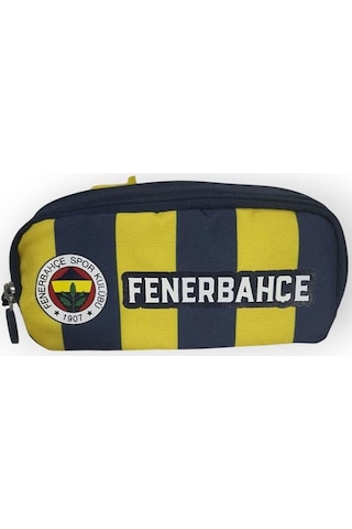 Fenerbahçe Çubuklu Forma Desen Kalem Çantası Mepart.24758 Çok Renkli