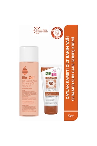 Bio-oil Cilt Bakım Yağı 125 Ml & Sun Care Spf 50+ Güneş Kremi 50 Ml