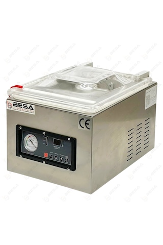 Besa 26 Cm Tek Çene Helva Vakum Makinesi Çelik